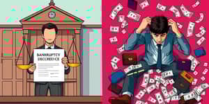 La diferencia entre estar “quebrado” y tener mal manejo financiero