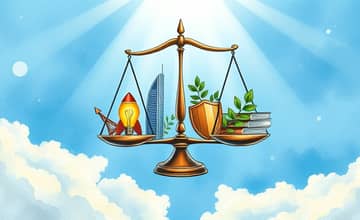 La balanza del riesgo: equilibrio entre ambición y prudencia